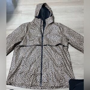 Charles River Apparel Leopard Print Jacket